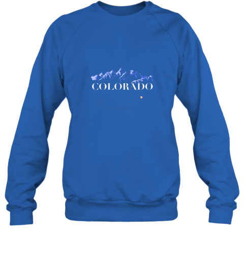xcwz colorado rocky mountain tshirt baseball player sweatshirt 35 front royal