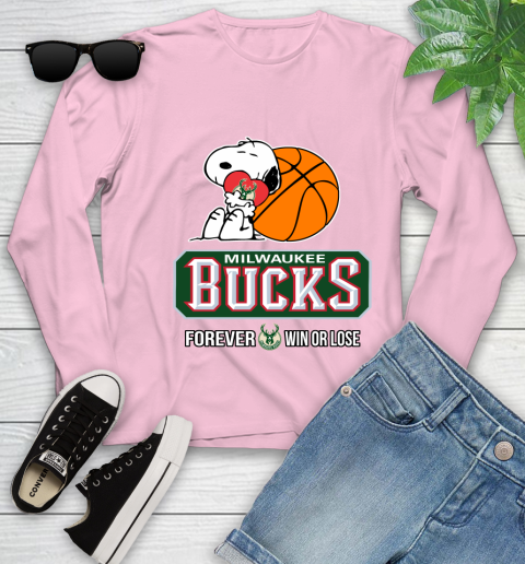 NBA The Peanuts Movie Snoopy Forever Win Or Lose Basketball Milwaukee Bucks 134