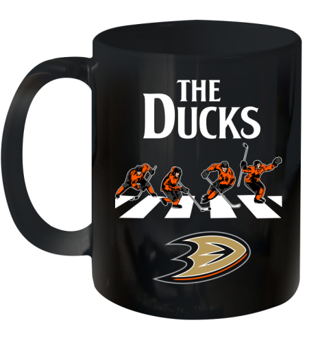 NHL Hockey Anaheim Ducks The Beatles Rock Band Shirt Ceramic Mug 11oz