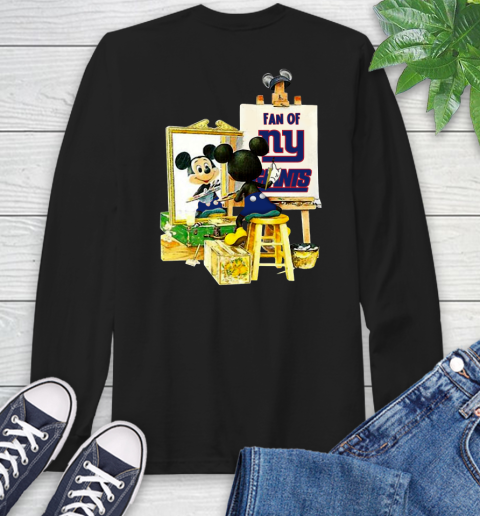 NFL Football New York Giants Mickey Drawing Shirt 54
