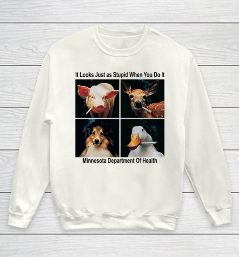 It Looks Just As Stupid When You Do It Youth Sweatshirt