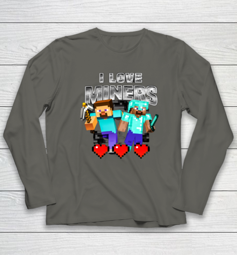 I Love Miners Long Sleeve T-Shirt 4