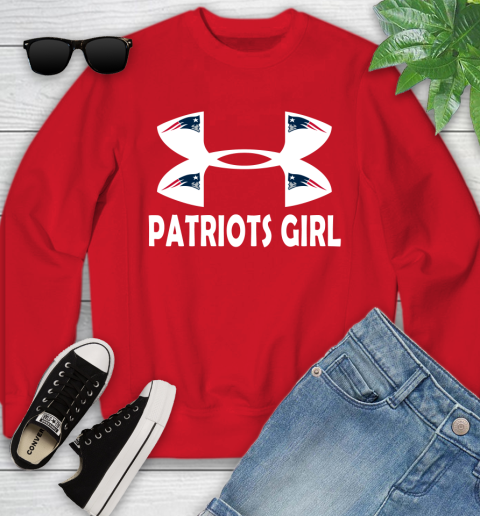 Girls store patriots sweatshirt