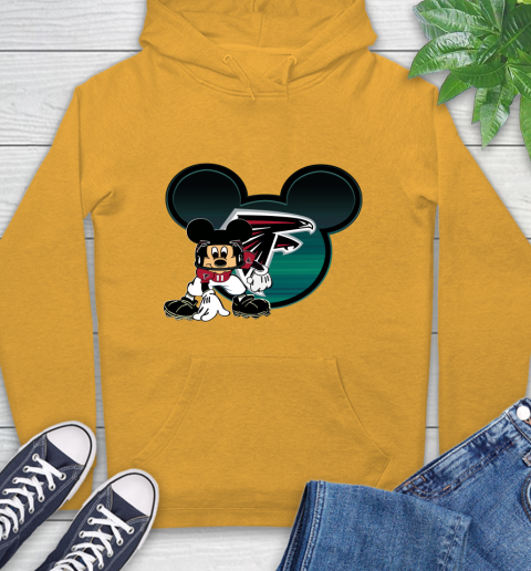 NFL Atlanta Falcons Mickey Mouse Disney Football T Shirt Hoodie 3
