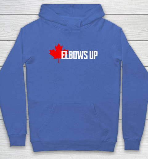 Elbows Up Canada True North Strong and Free Proud Canadian Hoodie 5