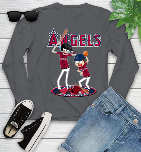 MLB Los Angeles Angels Rick And Morty Baseball 132