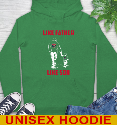 Florida Panthers NHL Hockey Like Father Like Son Sports Hoodie 8