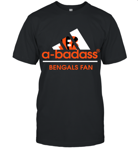 A Badass Cincinnati Bengals Mashup Adidas NFL Unisex Jersey Tee