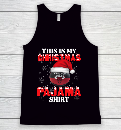 Chicago Bulls This Is My Christmas Pajama Shirt NBA Tank Top