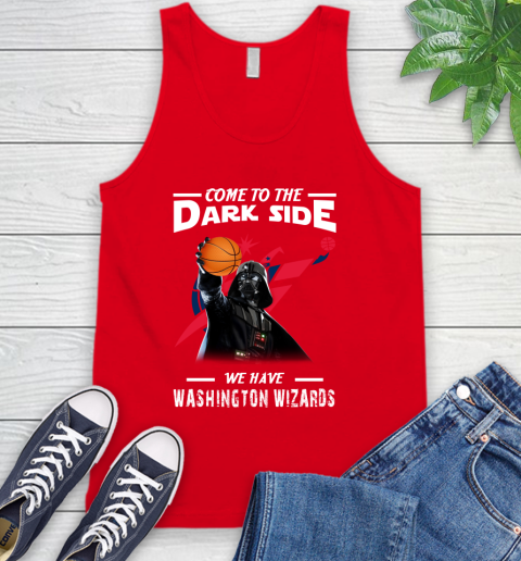 NBA Come To The Dark Side We Have Washington Wizards Star Wars Darth Vader Basketball Tank Top 5