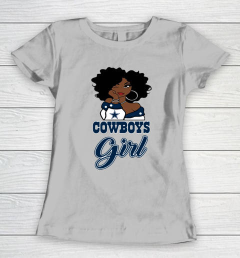 Dallas Cowboys Girl NFL Women's T-Shirt 6
