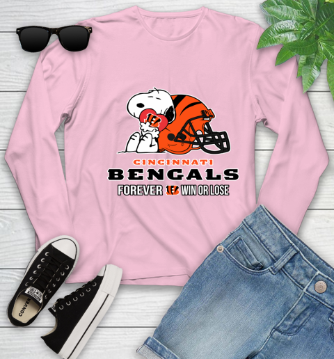 NFL The Peanuts Movie Snoopy Forever Win Or Lose Football Cincinnati Bengals 134