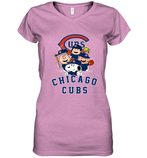 Get Your Peanuts! Women's Warm-Up Tee - Chicago Cubs