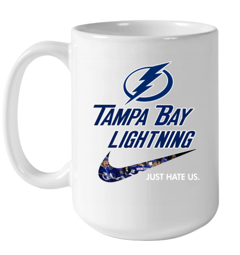 NHL Tampa Bay Lightnings x Nike Just Hate Us o6ng nhltampa bay lightnings x nike just hate us ceramic mug 150 54 front white