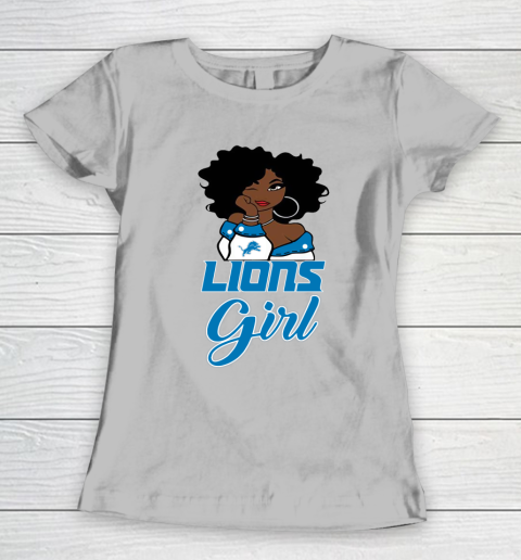 Detroit Lions Girl NFL Women's T-Shirt 6