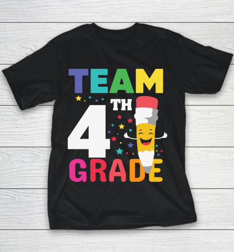 Back To School Shirt Team 4th grade Youth T-Shirt