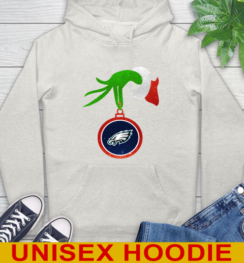 Philadelphia Eagles Grinch Merry Christmas NFL Football Hoodie 12