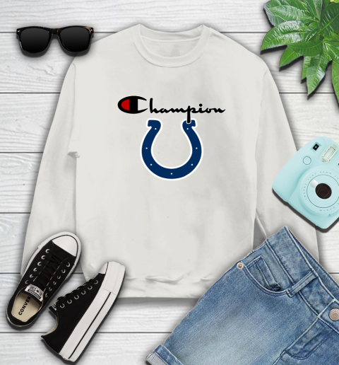 NFL Football Indianapolis Colts Champion Shirt Sweatshirt 9
