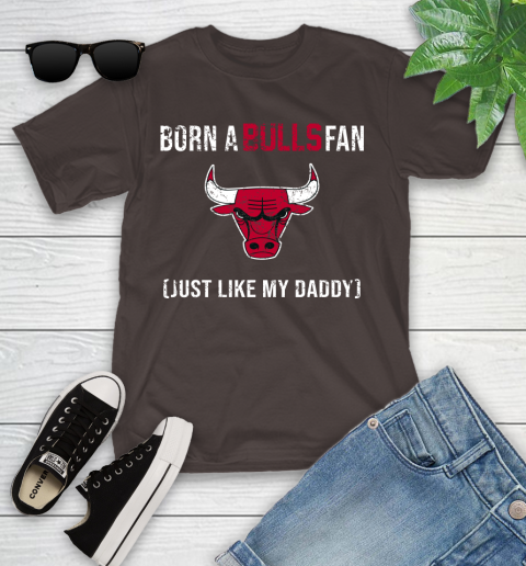 NBA Chicago Bulls Loyal Fan Just Like My Daddy Basketball Shirt Youth T-Shirt 6