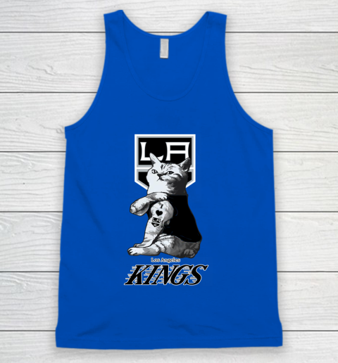NHL My Cat Loves Los Angeles Kings Hockey Tank Top 4