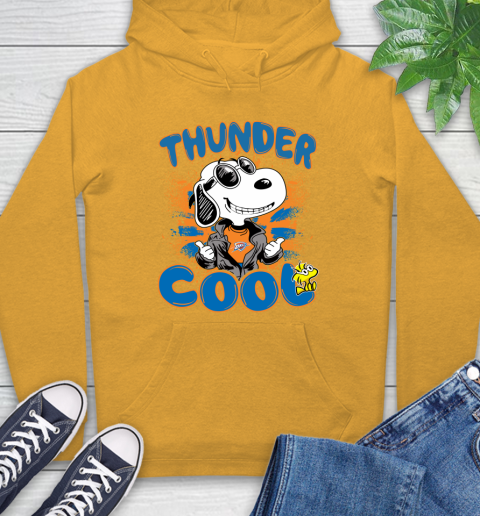 NBA Basketball Oklahoma City Thunder Cool Snoopy Shirt Hoodie 2