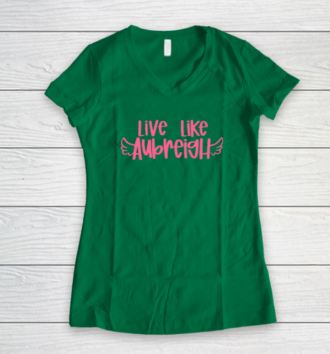 Live Like Aubreigh Women's V-Neck T-Shirt 3
