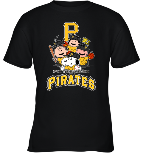 Baseball Mickey Team Pittsburgh Pirates Youth T-Shirt 