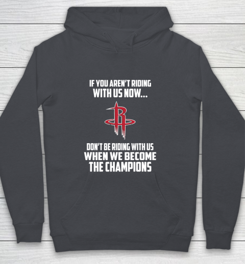 NBA Houston Rockets Basketball We Become The Champions Youth Hoodie 5