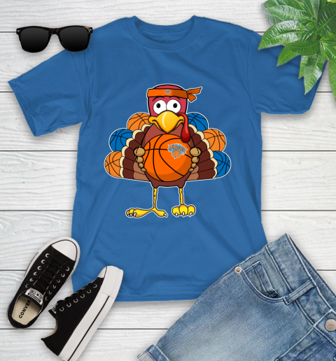 New York Knicks Turkey thanksgiving day Youth T-Shirt 9