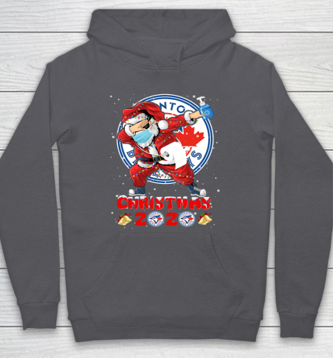 Toronto Blue Jays Funny Santa Claus Dabbing Christmas 2020 MLB Hoodie 4