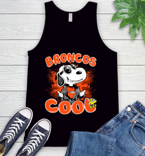 NFL Football Denver Broncos Cool Snoopy Shirt Tank Top