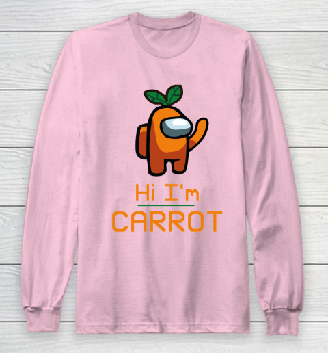 Among Us Shirt IM CARROT ORANGE AMONG A7 Long Sleeve T-Shirt 6