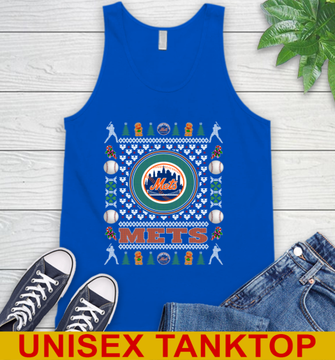 New York Mets Merry Christmas MLB Baseball Loyal Fan Tank Top 4