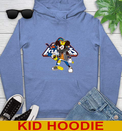 New York Islanders NHL Hockey Mickey Peace Sign Sports Youth Hoodie 12