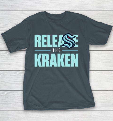 Release The Kraken T Shirt – Seattle Kraken Youth T-Shirt 5