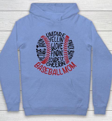 Mother's Day Funny Gift Ideas Apparel  Baseball Mom 2 T Shirt Hoodie 7