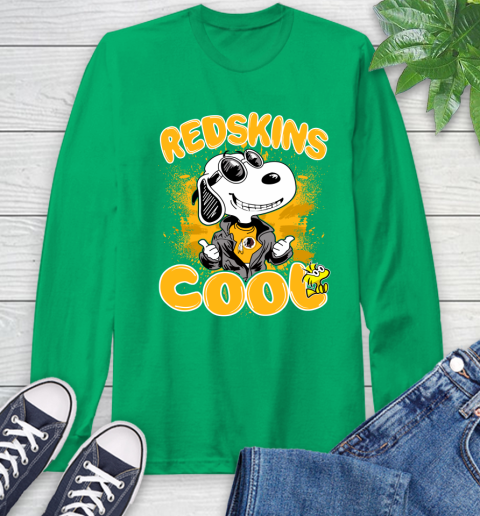 NFL Football Washington Redskins Cool Snoopy Shirt Long Sleeve T-Shirt 9