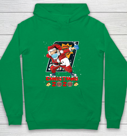 Phoenix Suns Funny Santa Claus Dabbing Christmas 2020 NBA Youth Hoodie 4