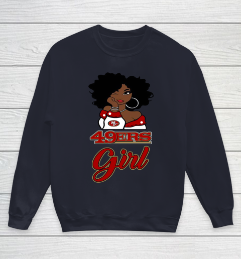 San Francisco 49ers Girl NFL Youth Sweatshirt 3