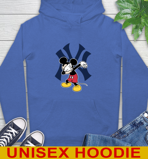 New York Yankees MLB Baseball Dabbing Mickey Disney Sports Hoodie 9
