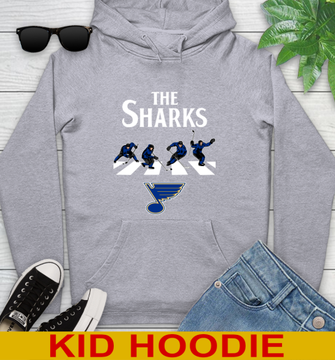 NHL Hockey St.Louis Blues The Beatles Rock Band Shirt Youth Hoodie 6