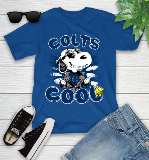 NFL Football Indianapolis Colts Cool Snoopy Shirt Youth T-Shirt 10