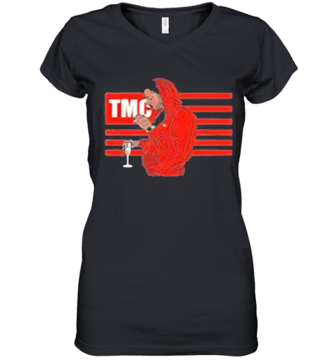 Zyy Nipsey Hussle Tmc Women's V-Neck T-Shirt