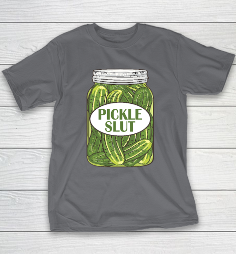 Pickle Slut Who Loves Pickles Youth T-Shirt 5