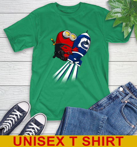 NHL Hockey Vancouver Canucks Deadpool Minion Marvel Shirt T-Shirt 7