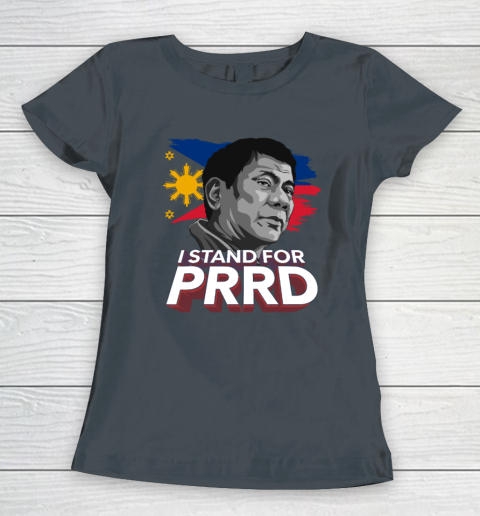 I Stand for PRRD Supporter Digong Duterte Philippine DU30 Women's T-Shirt 3