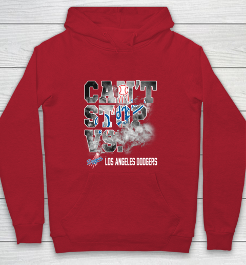 MLB Los Angeles Dodgers Baseball Can't Stop Vs Dodgers Youth Hoodie 7