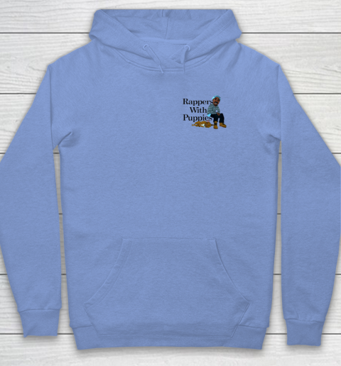 Rappers With Puppies Front and Back Hoodie 7