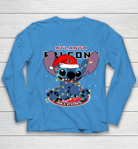 Atlanta Falcons NFL Football noel stitch Christmas Youth Long Sleeve 4