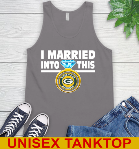 Green Bay Packers NFL Football I Married Into This My Team Sports Tank Top 6